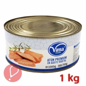Atún en Aceite Vegetal Premium (1kg)