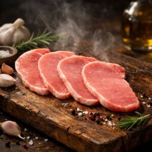 Lomo de cerdo Premiun deshuesado loncheado (1Kg)