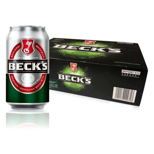 Caja de Cervezas Beck's (24 x 330ml)