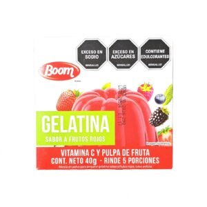 Gelatina sabor Frutos Rojos 🍓 (40g)