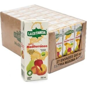 Caja de Jugo La Estancia Sabor Cóctel 27u